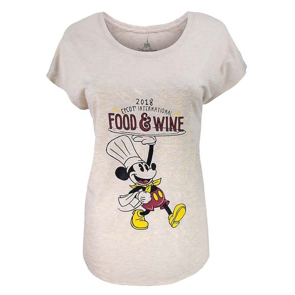 Disney Parks EPCOT 2018 Food & Wine Festival Chef Mickey Short Sleeve Shirt